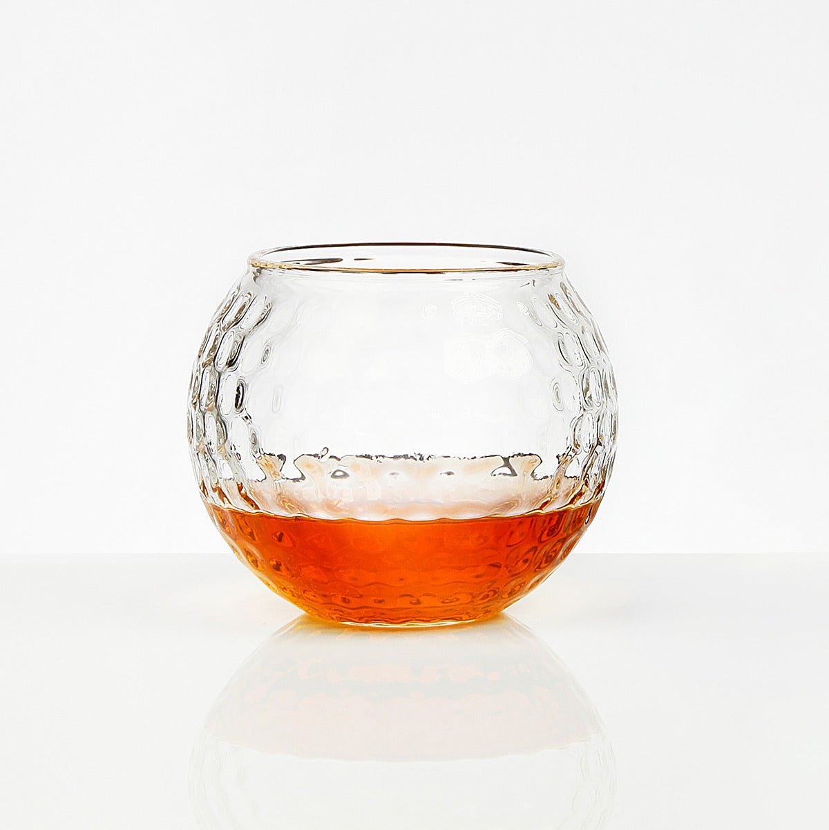 Par Excellence Golf Ball Whiskey Glasses, Set of 2