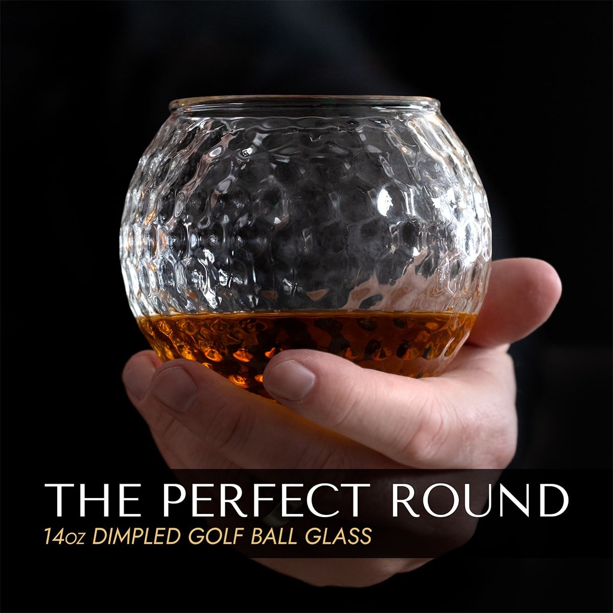 Par Excellence Whiskey Decanter Set with Golf Ball Whiskey Glasses