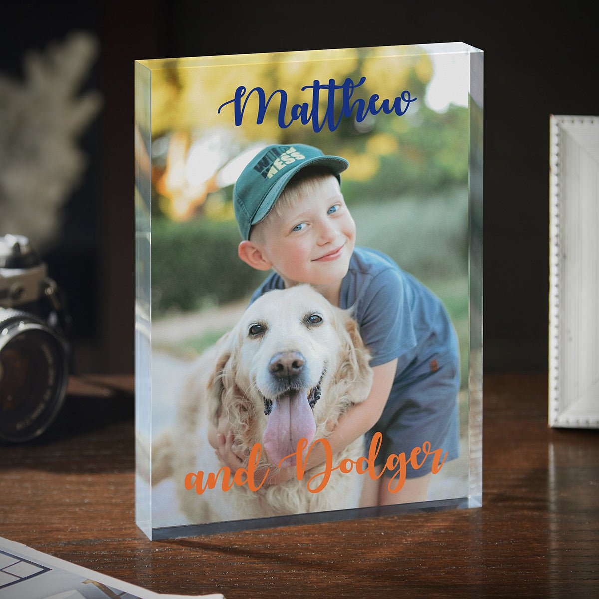 Personalized Acrylic Photo Block – Custom Picture Print, 1 - Inch Thick