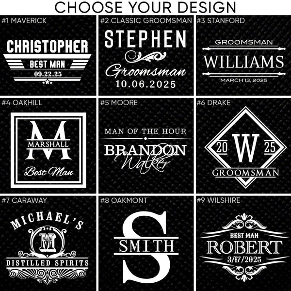 Personalized Ammo Can & Bullet Opener Groomsmen Gift Set