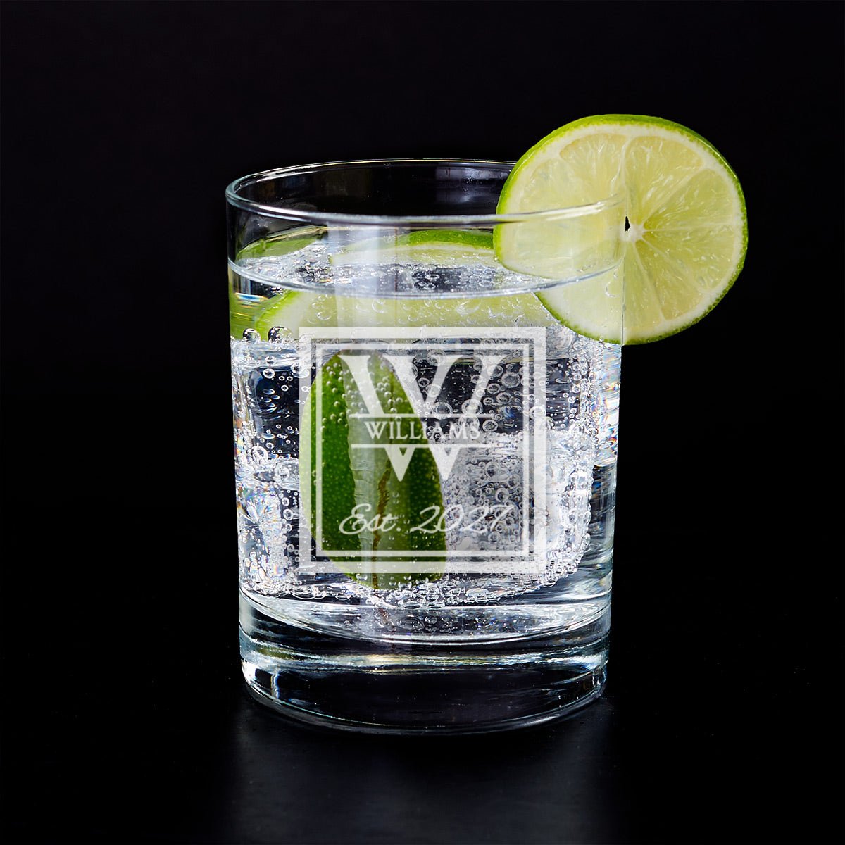 Personalized Cocktail Glasses, Set of 2