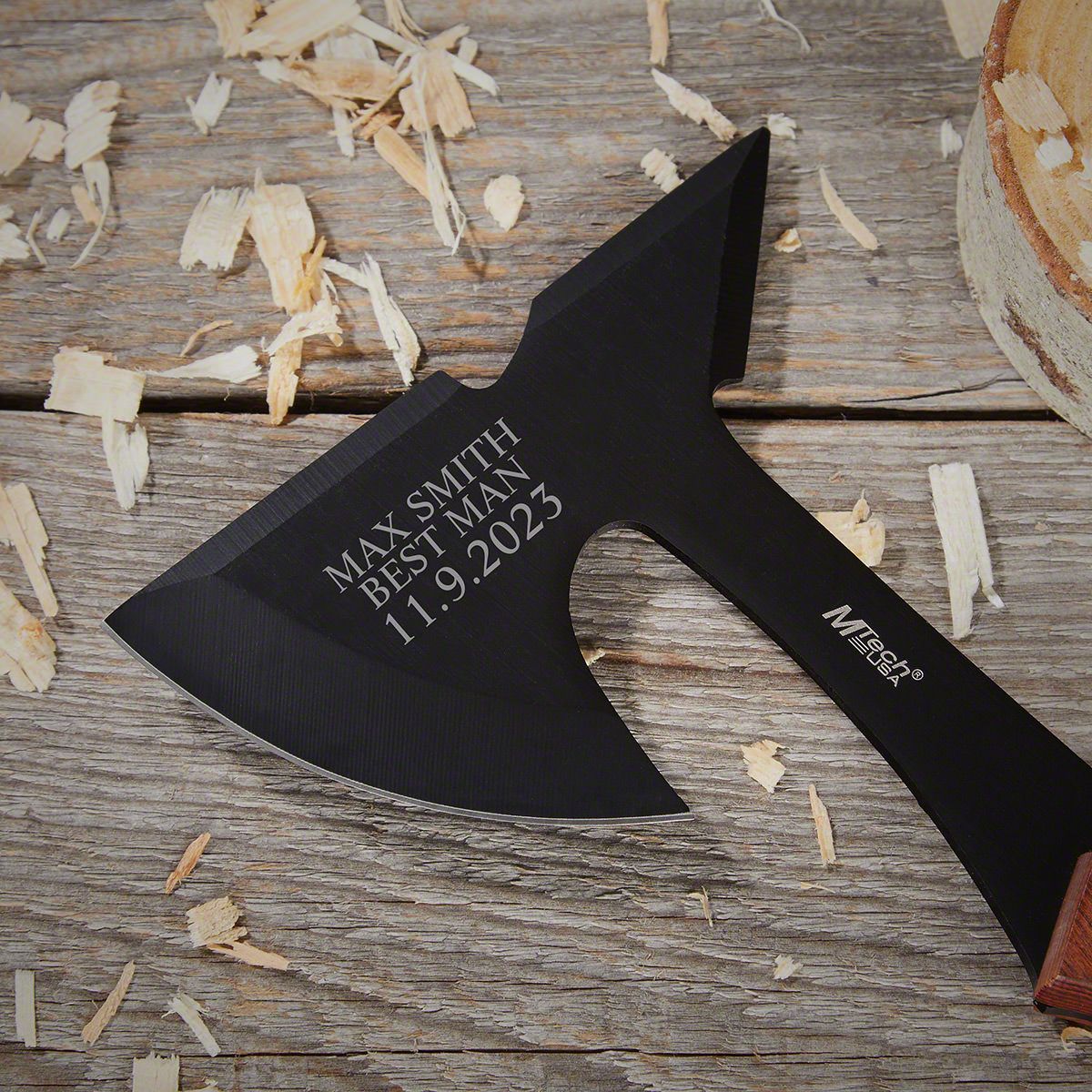 Personalized Hatchets Cool Gifts for Groomsmen Set of 5 Axes