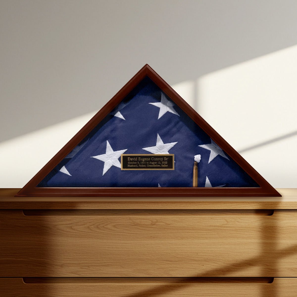 Personalized Military Flag Case - Made in USA