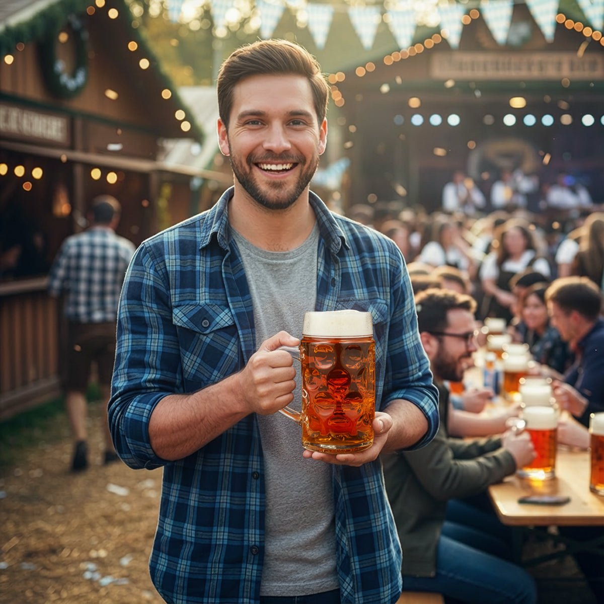 Personalized Oktoberfest Beer Mugs