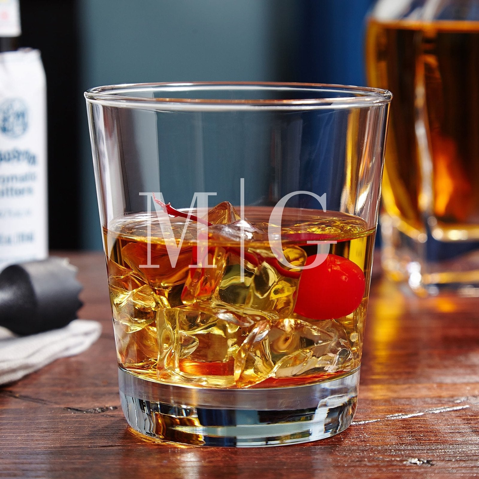 Personalized On the Rocks Cocktail Glass, 12 oz