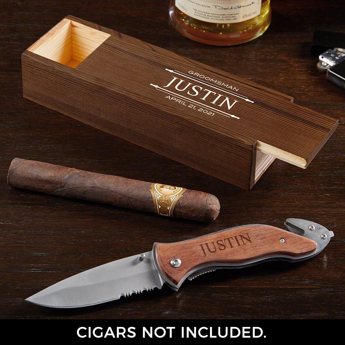 Personalized Pocket Knife Gift Set