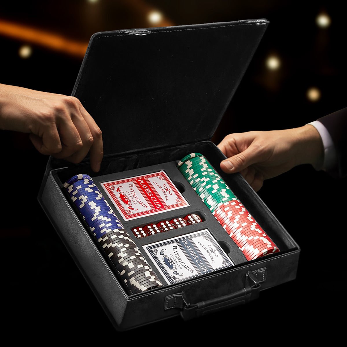 Personalized Poker Set