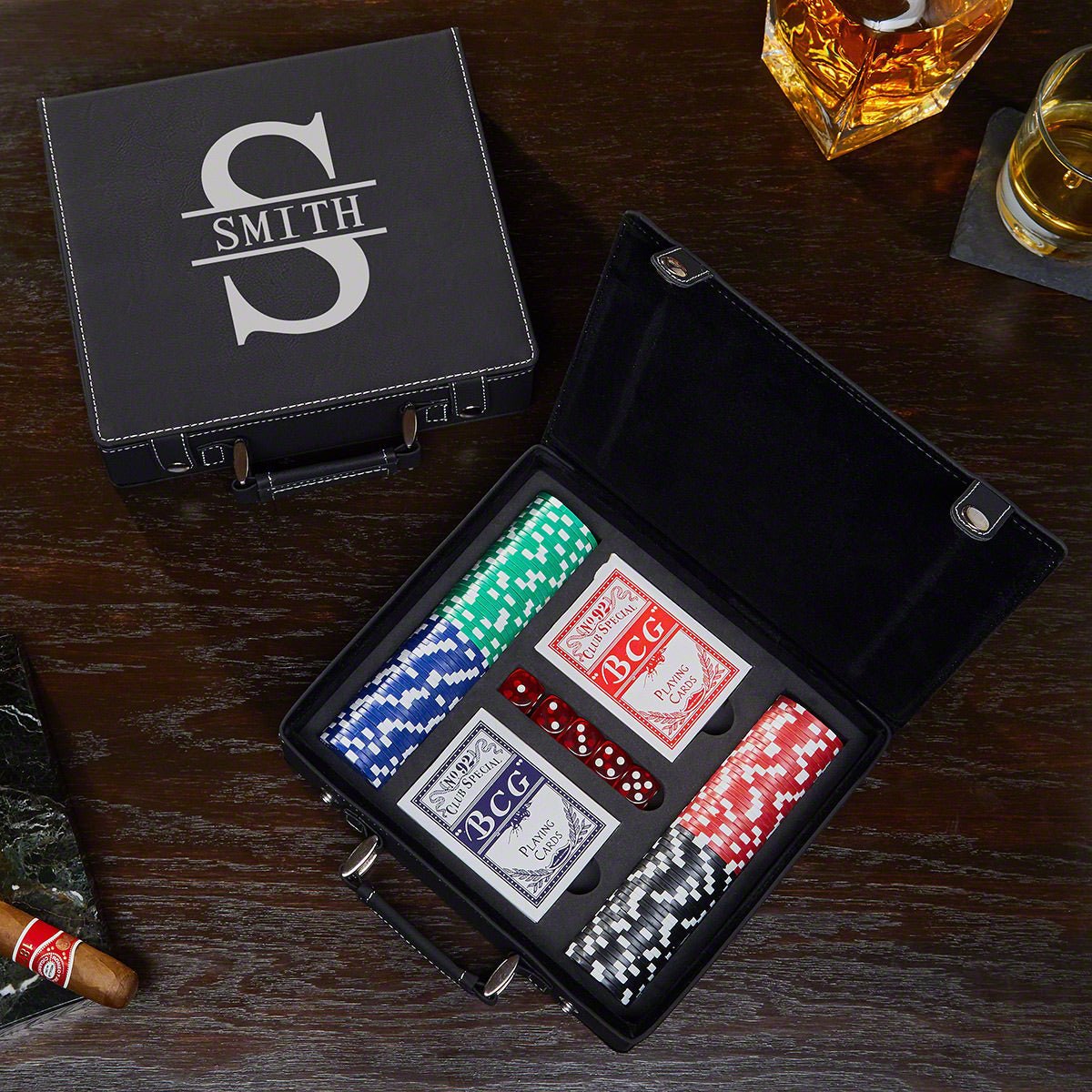 Personalized Poker Set
