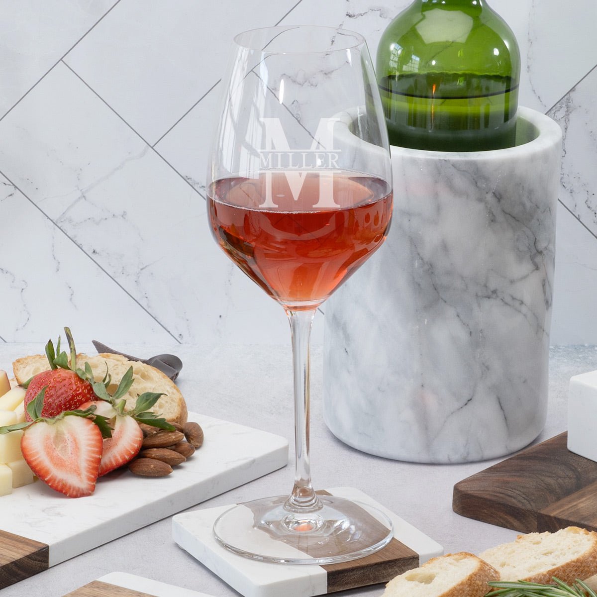 Personalized Riedel Wine Glasses, Riesling/White Wine - Set of 4