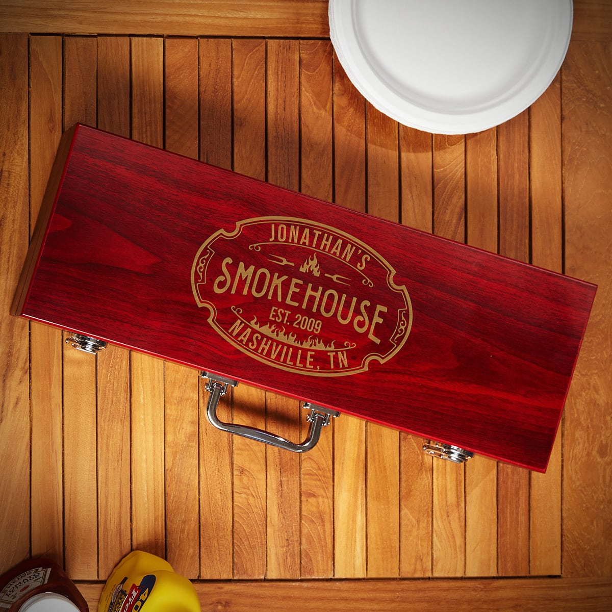 Personalized Set of Grilling Tools