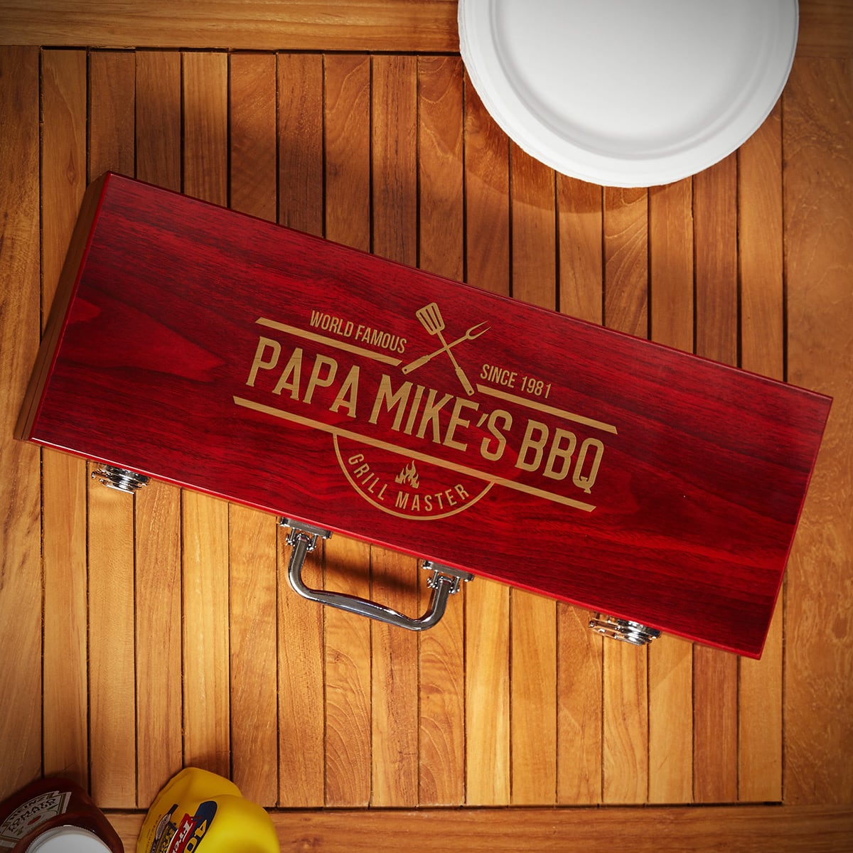 Personalized Set of Grilling Tools