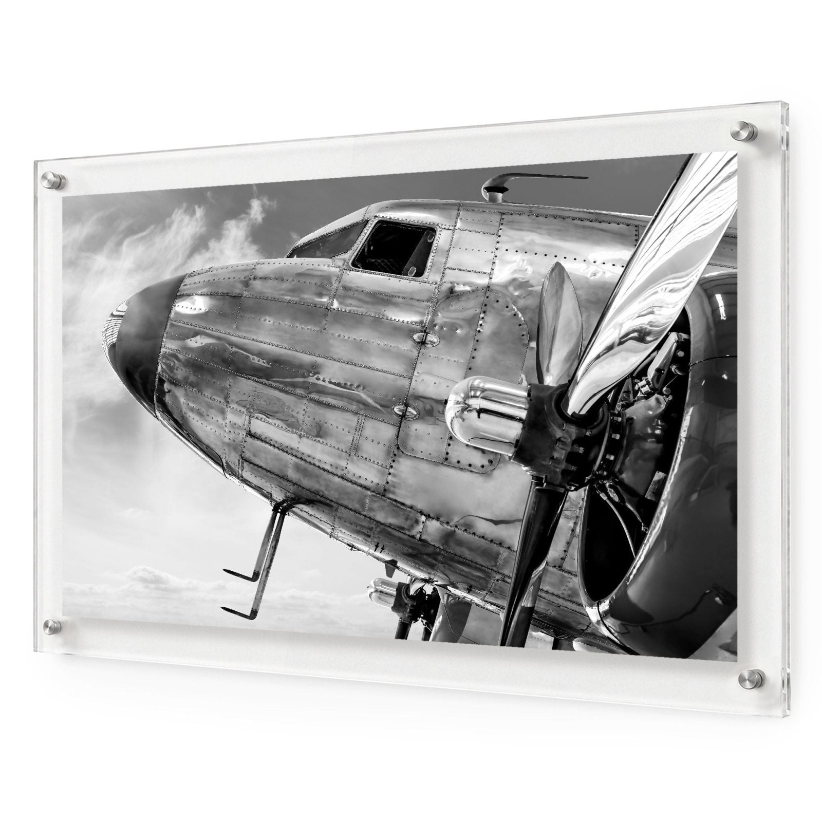 Plane and Simple Acrylic Wall Art Print