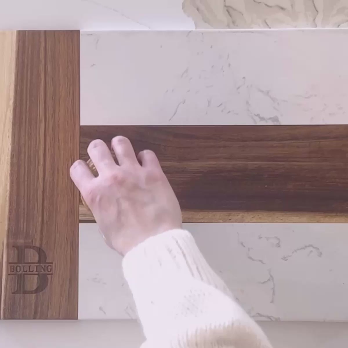 Winslow Appetizer Charcuterie Board with Condiment Bowls, White