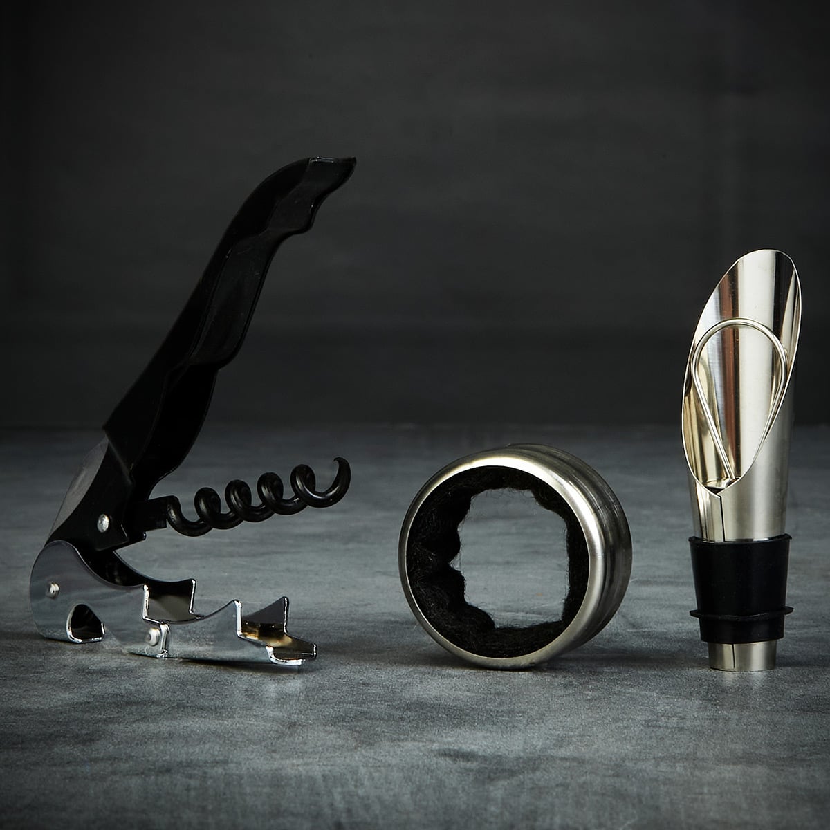 Rhone Wine Gift Box with Custom Wine Glass and Accessories