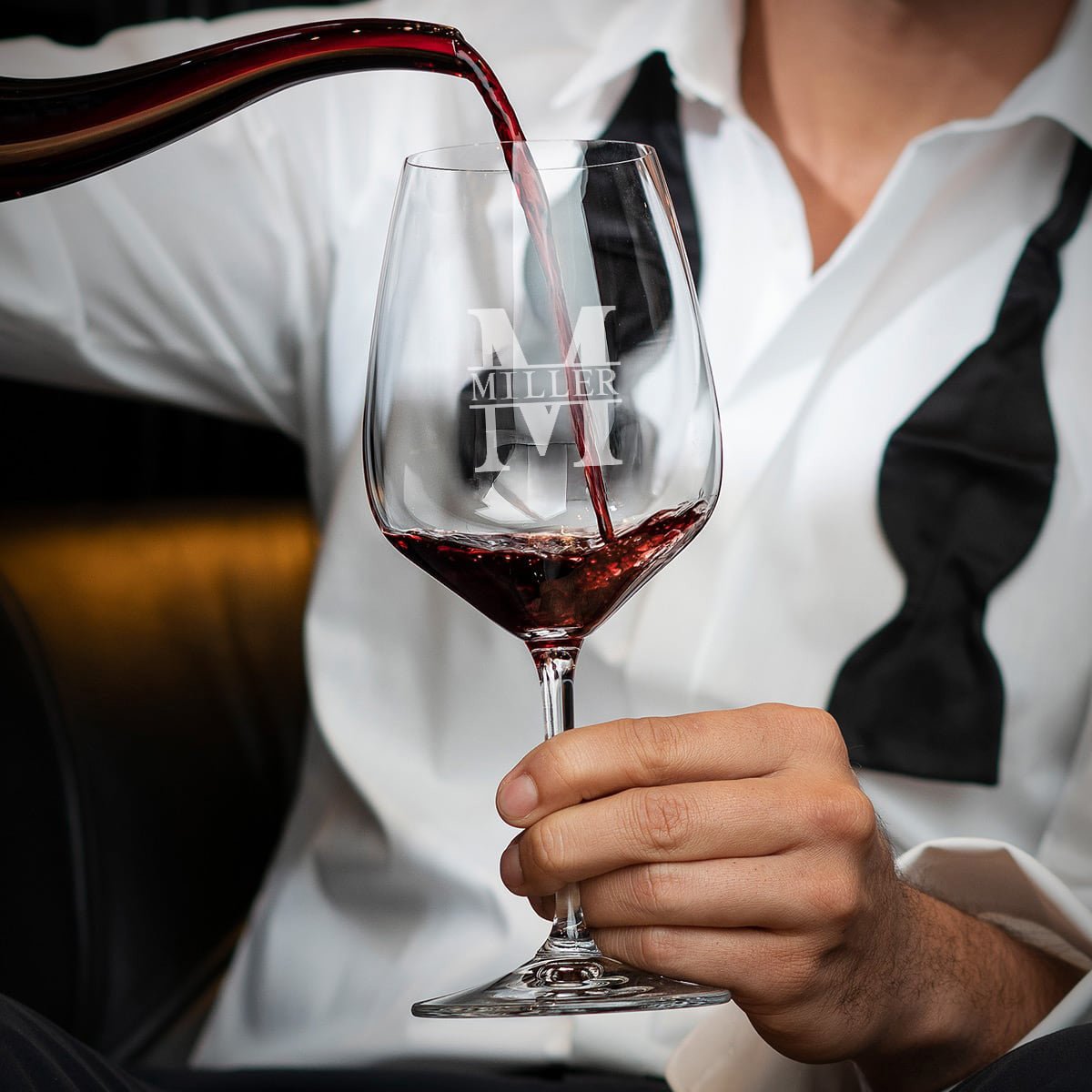 Riedel Wine Glasses, Engraved, Set of 4 - Cabernet/Red Wine Glasses