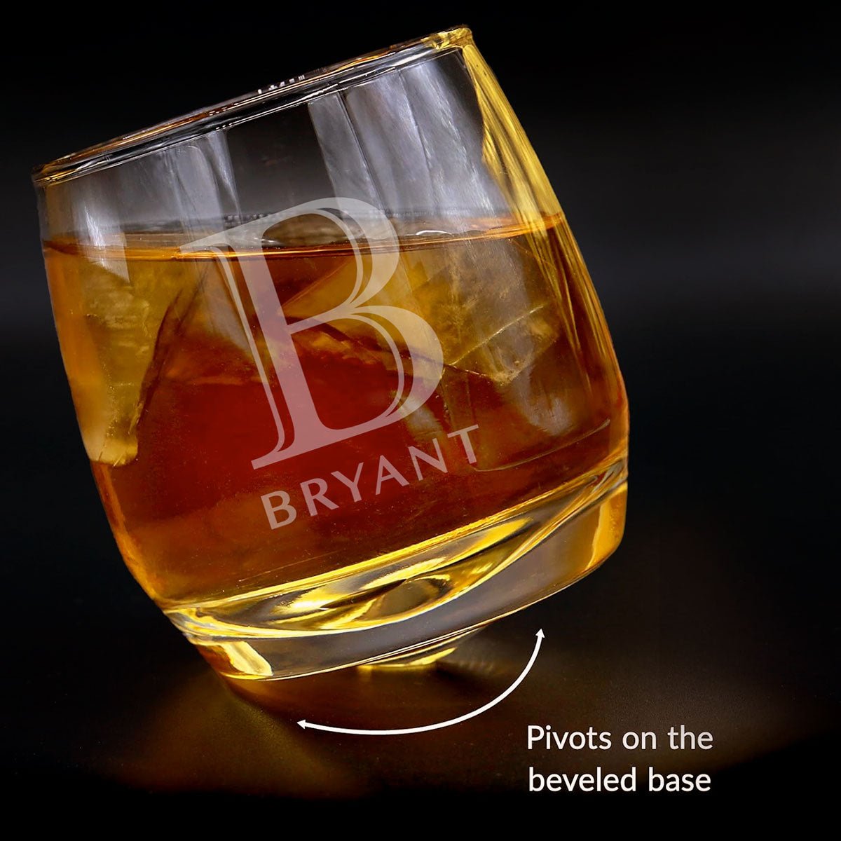 Roly Poly Rocking Whiskey Glasses, Set of 6