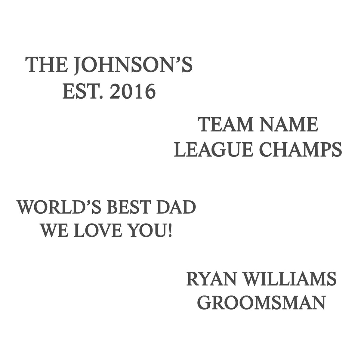 Serrated Personalized Hunting Knife Gift for Men