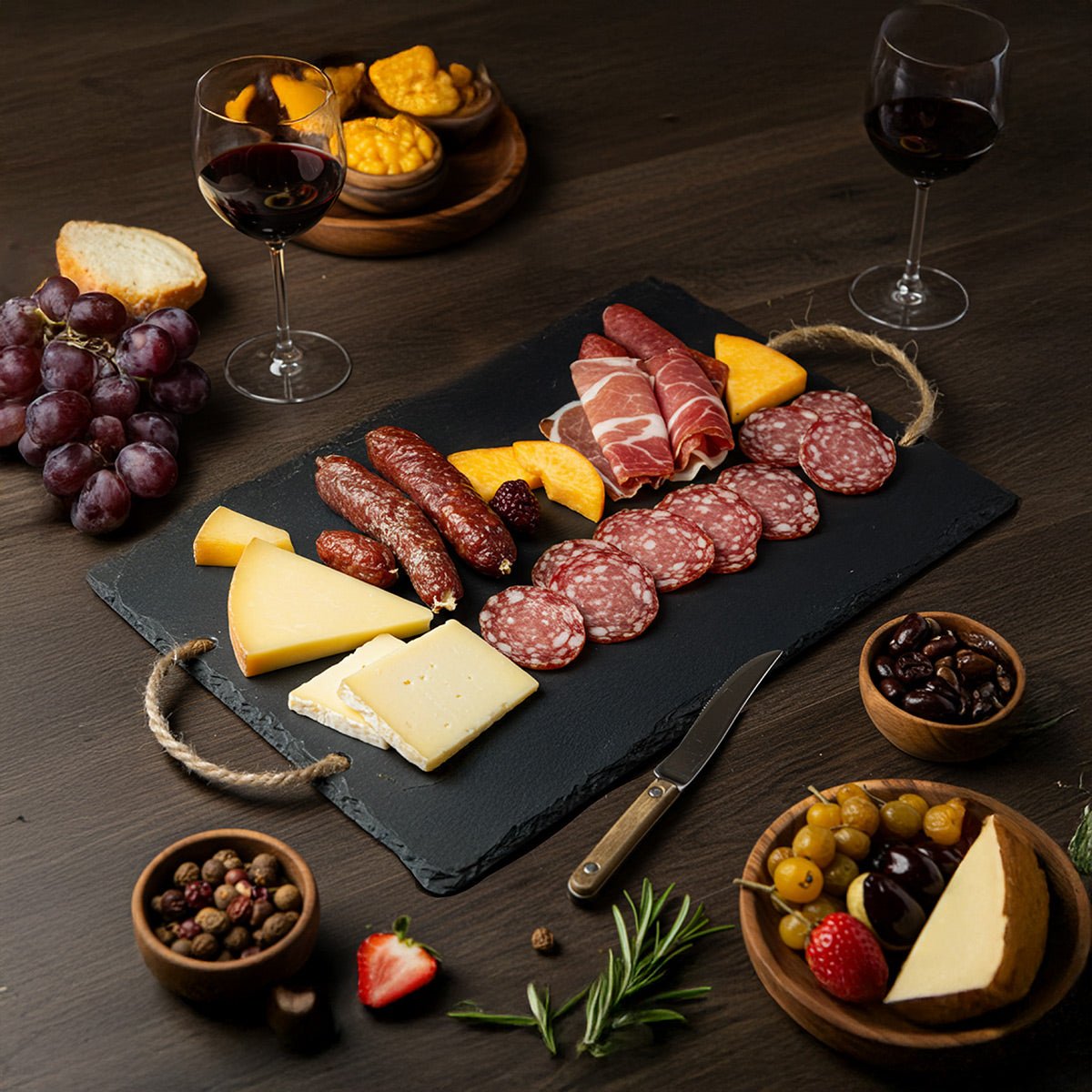Slate Personalized Cheese Board
