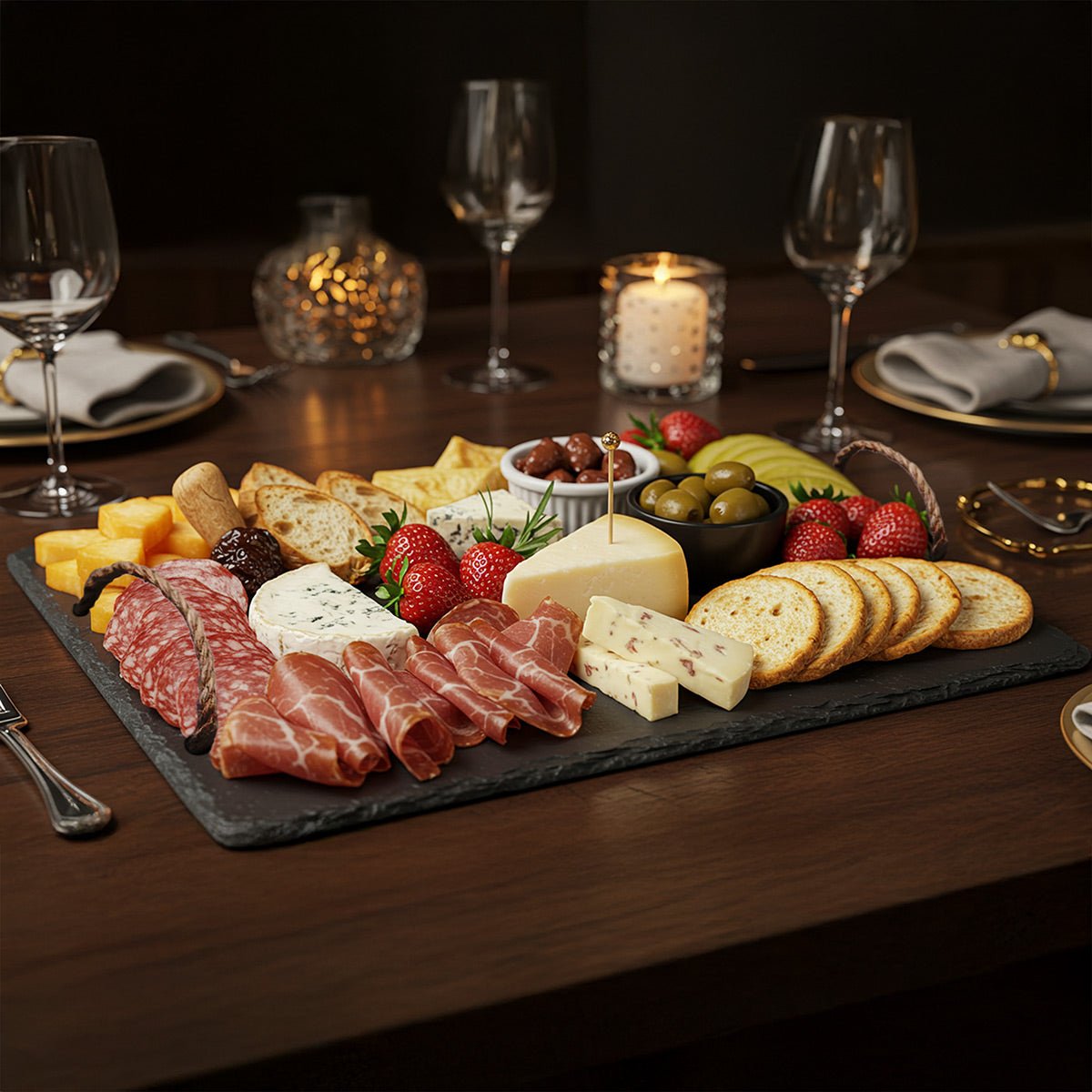 Slate Personalized Cheese Board