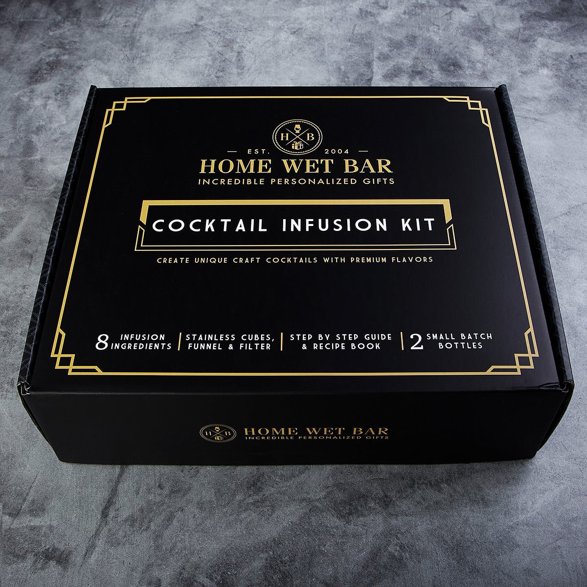 Speakeasy DIY Cocktail Infusion Kit, 15pc Mixology Set for Vodka, Gin, & Whiskey Lovers