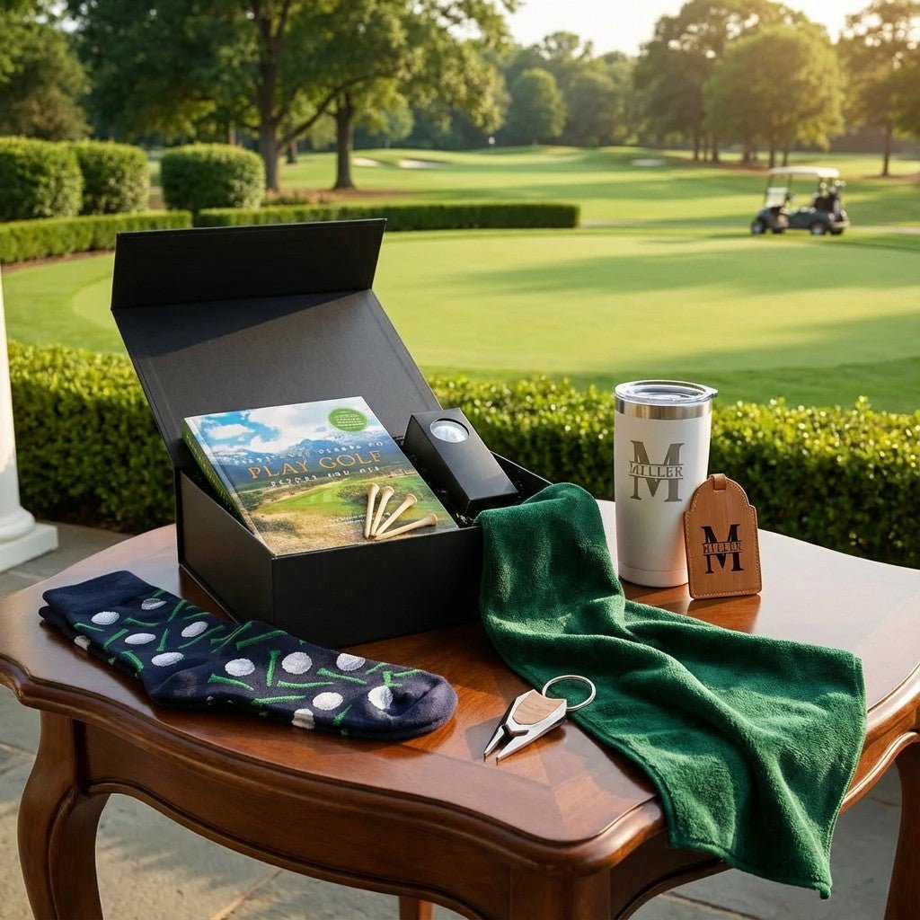 St. Andrews Golf Gift Basket - Golf Accessories for Men