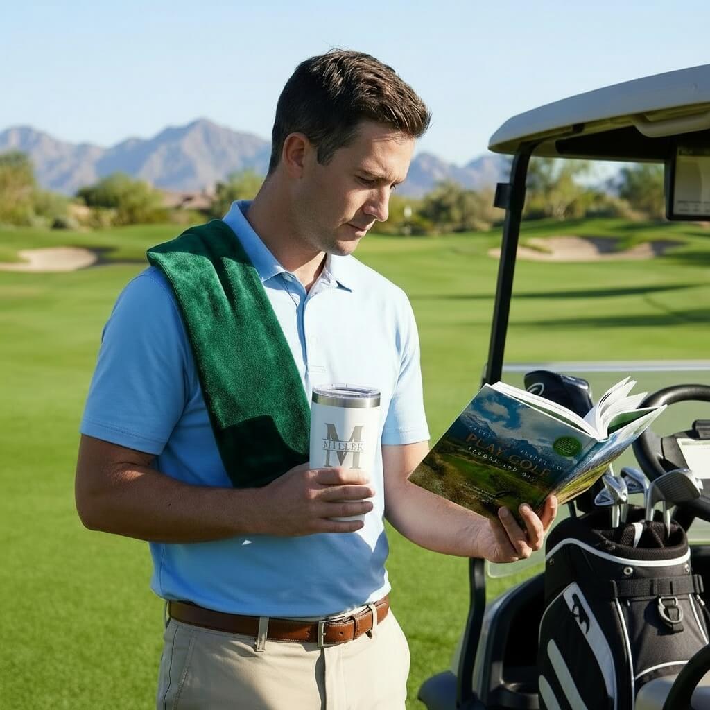 St. Andrews Golf Gift Basket - Golf Accessories for Men