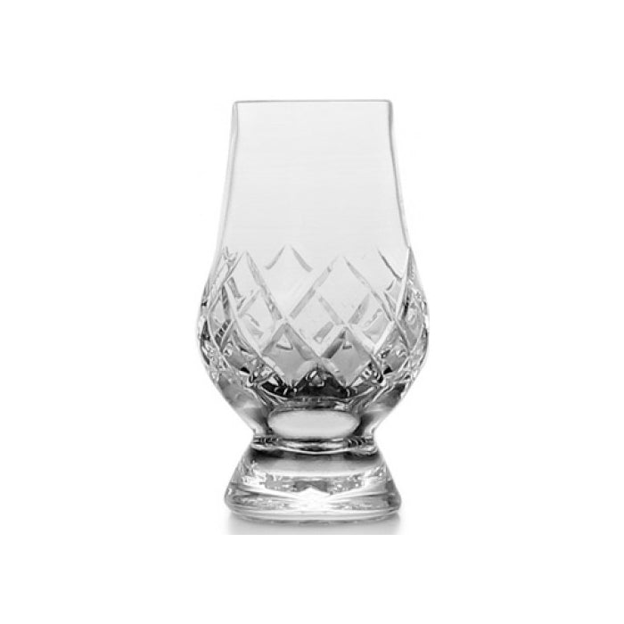 Stanton Cut Glencairn Crystal Glasses + Travel Whiskey Tasting Set