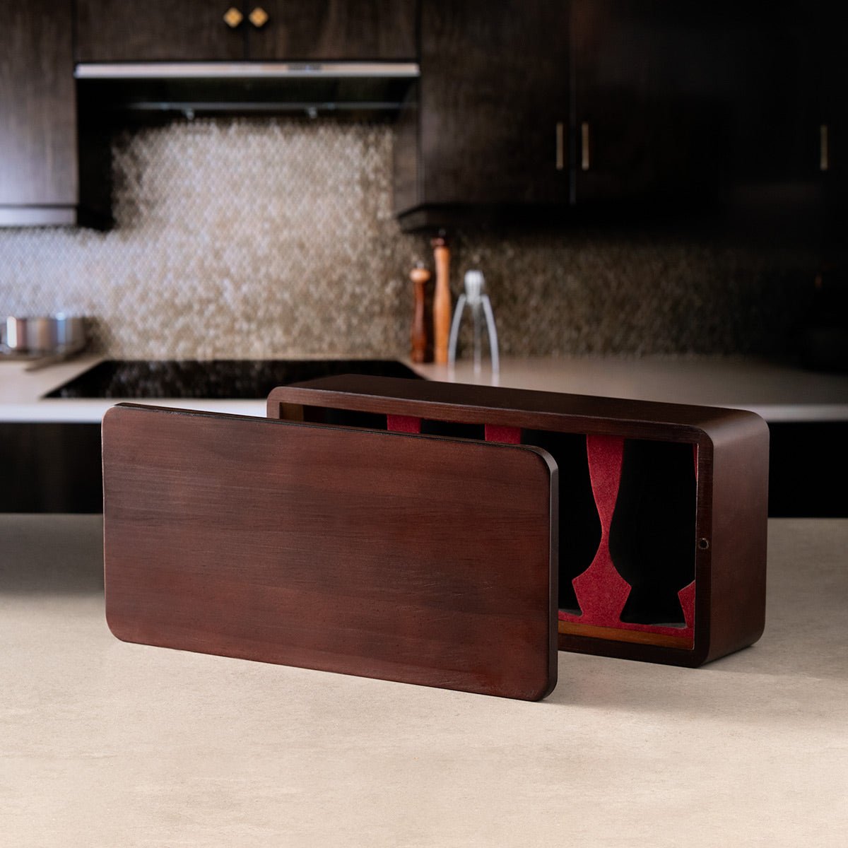 Stanton Whiskey Travel Tasting Set Box for Glencairn Glasses Add - On