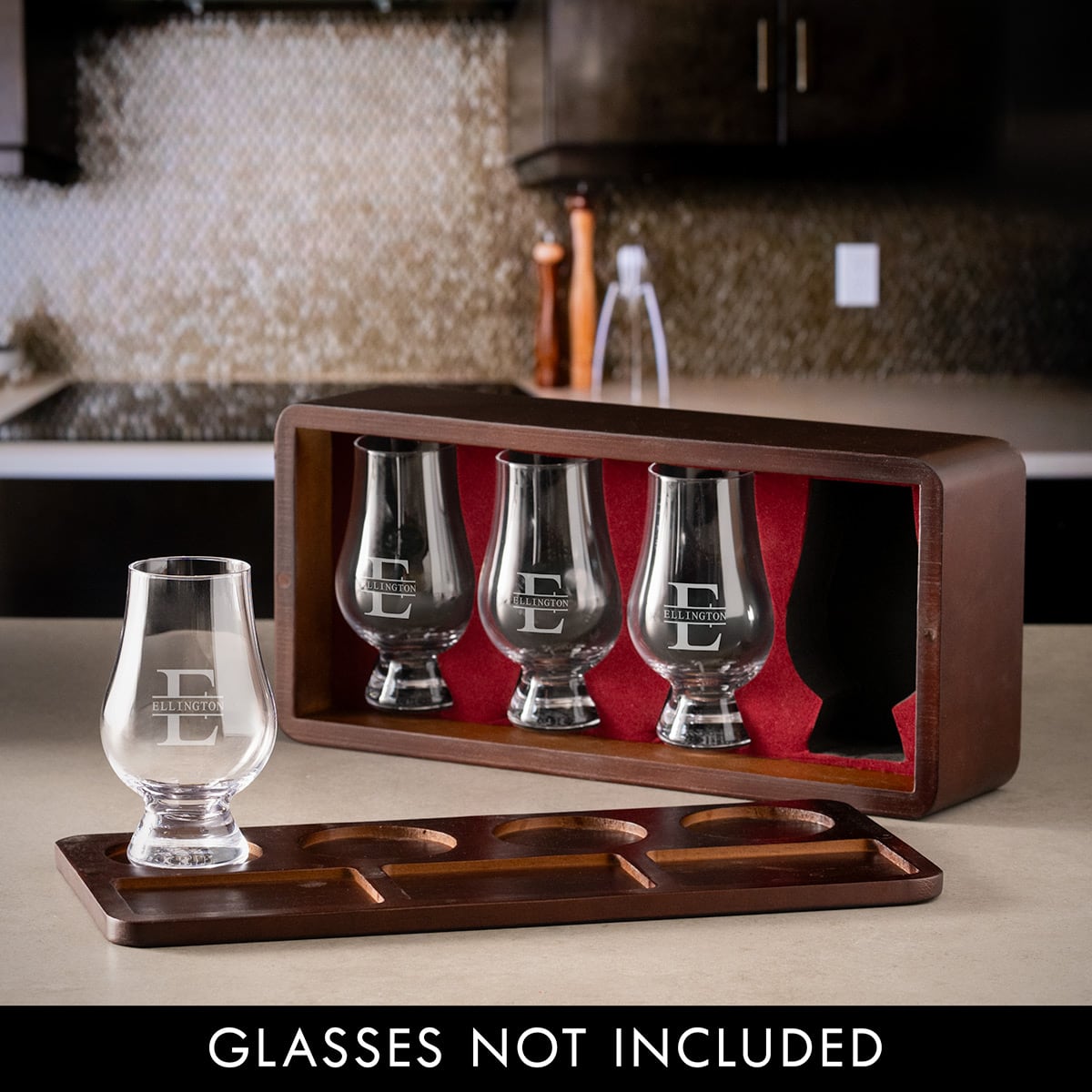Stanton Whiskey Travel Tasting Set Box for Glencairn Glasses Add - On
