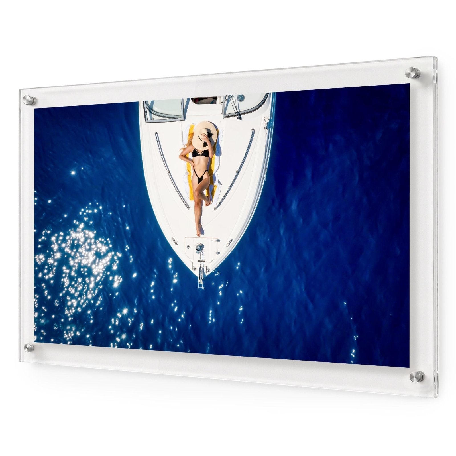 Sun Deck Society Acrylic Wall Art Print - Horizontal