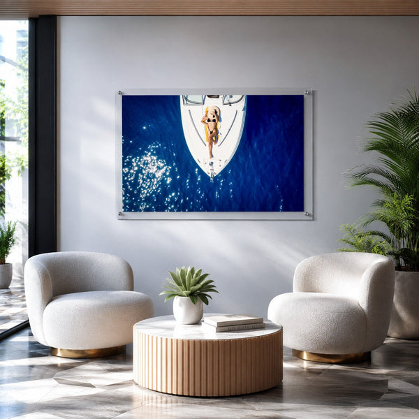 Sun Deck Society Acrylic Wall Art Print - Horizontal