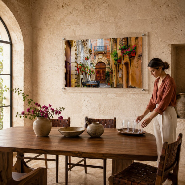 Table for Two Acrylic Wall Art Print