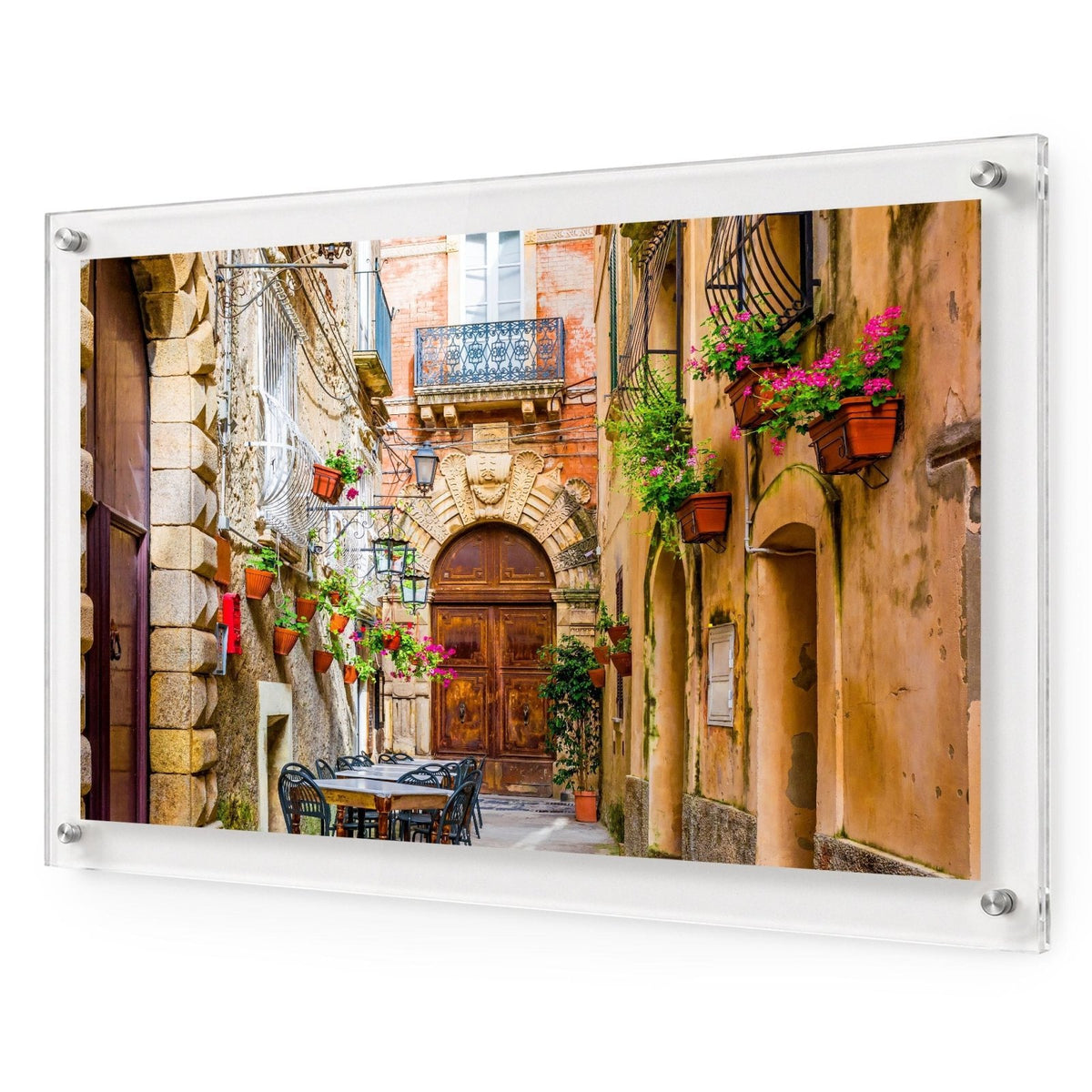 Table for Two Acrylic Wall Art Print