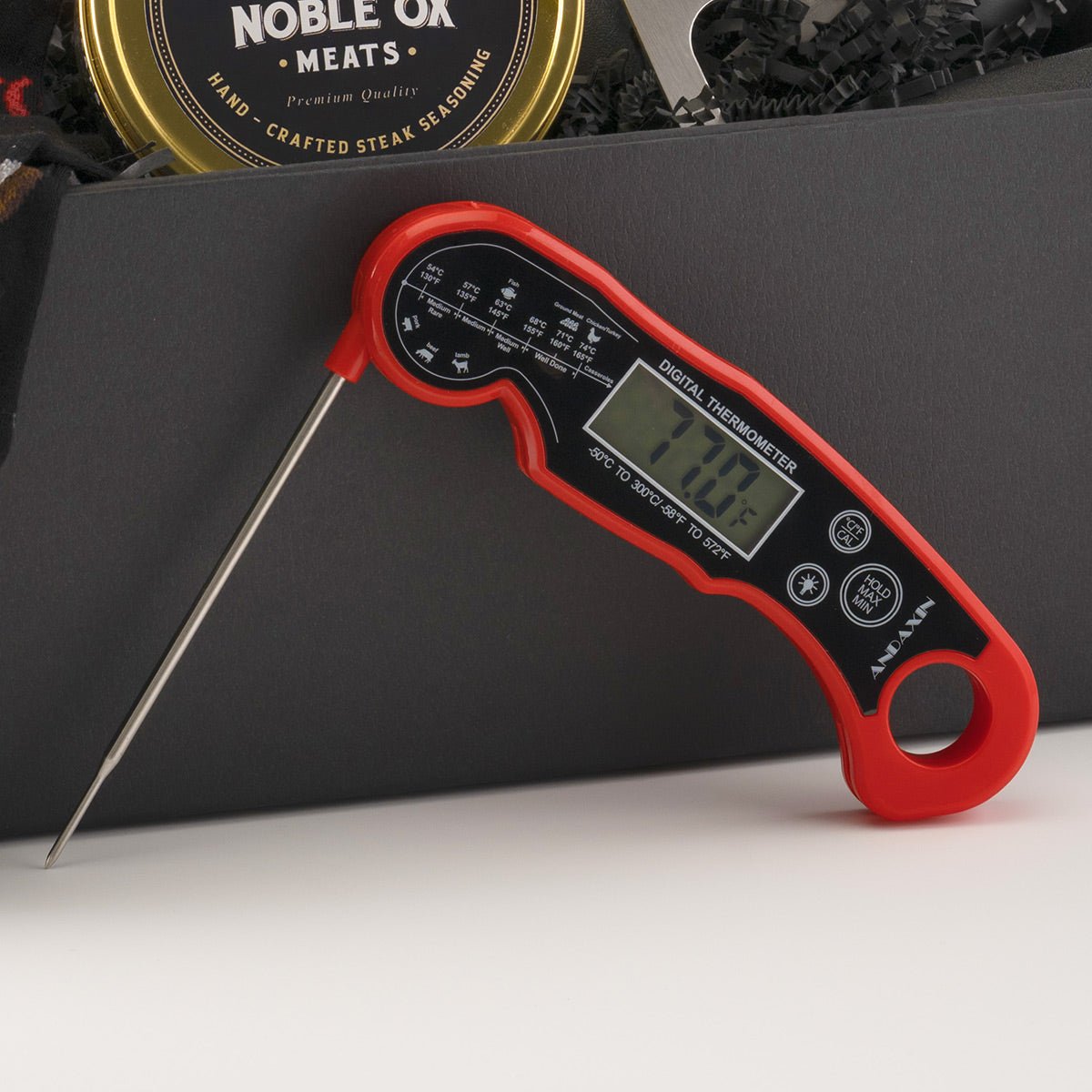 TempTrek Digital Instant Read Meat Thermometer for Cooking