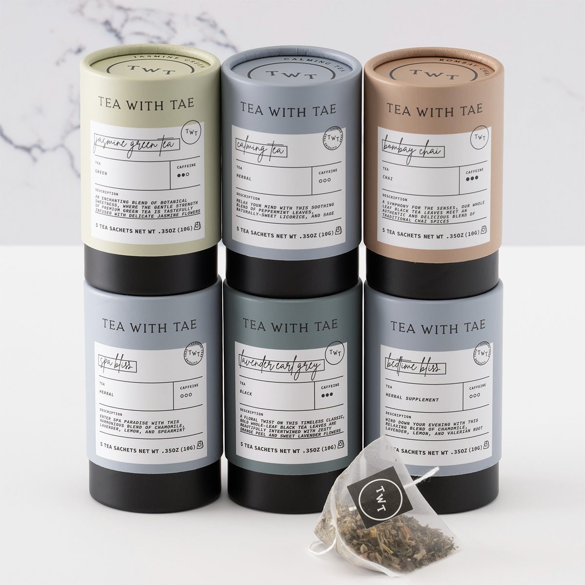 Tevora Luxury Tea Gift Set with Mug Warmer