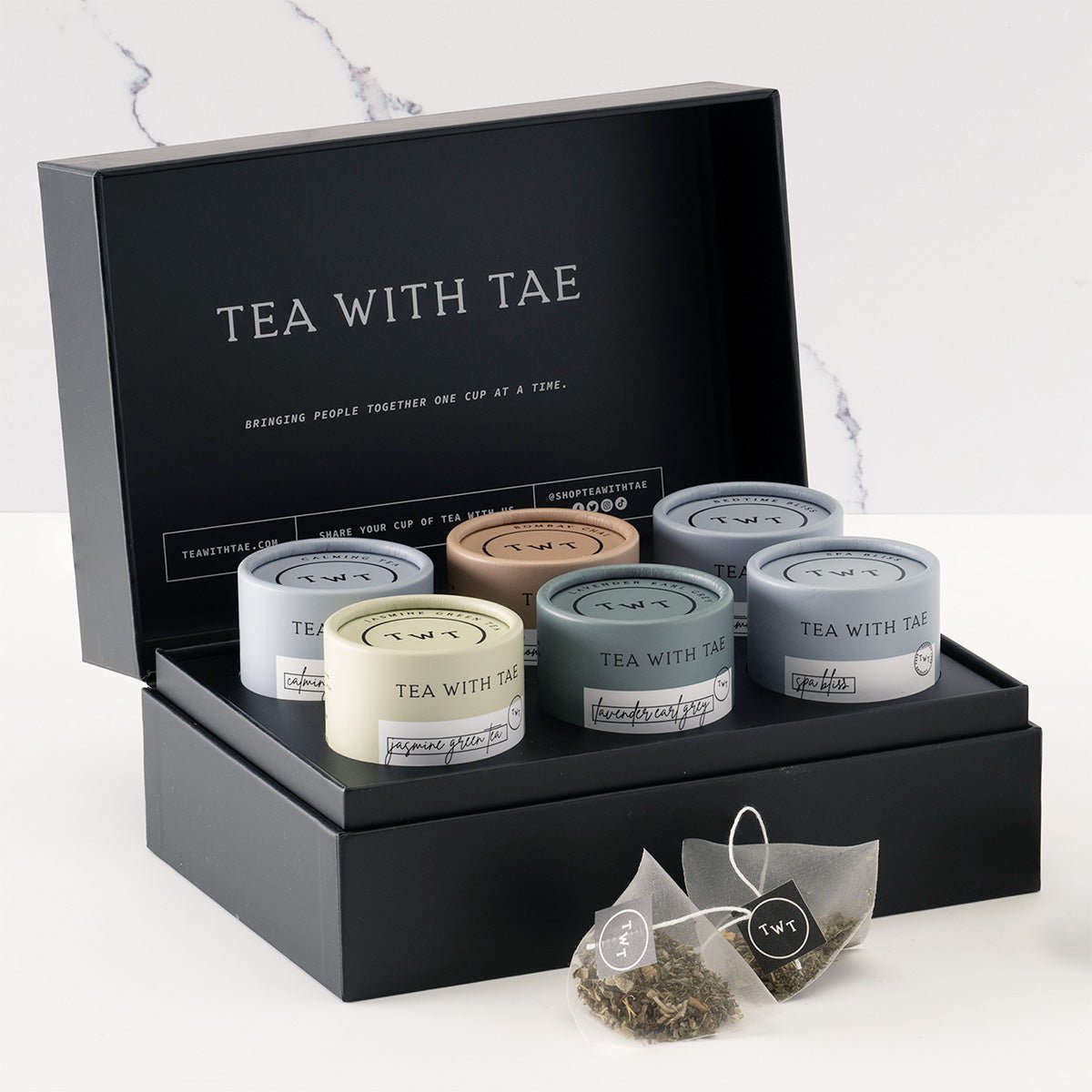 Tevora Luxury Tea Gift Set with Mug Warmer