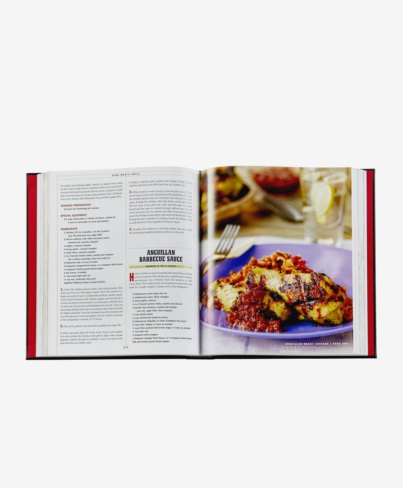 The Barbecue Bible - Coffee Table Book, Leather Bound