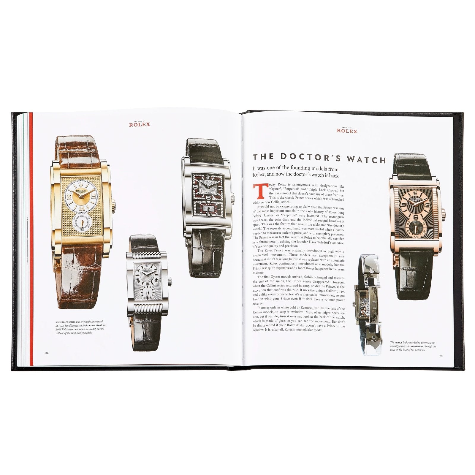 The Book of Rolex - Coffee Table Book, Leather Bound