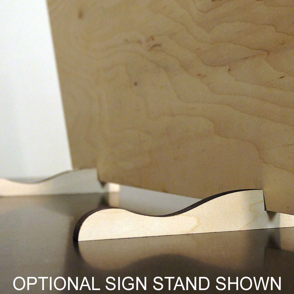 The Storm Personalized Wood Sign Gift for Police Officer