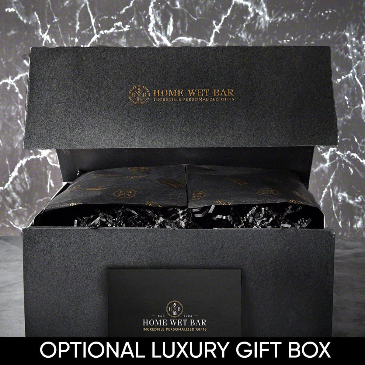Timeless Personalized Black Leather Watch Case