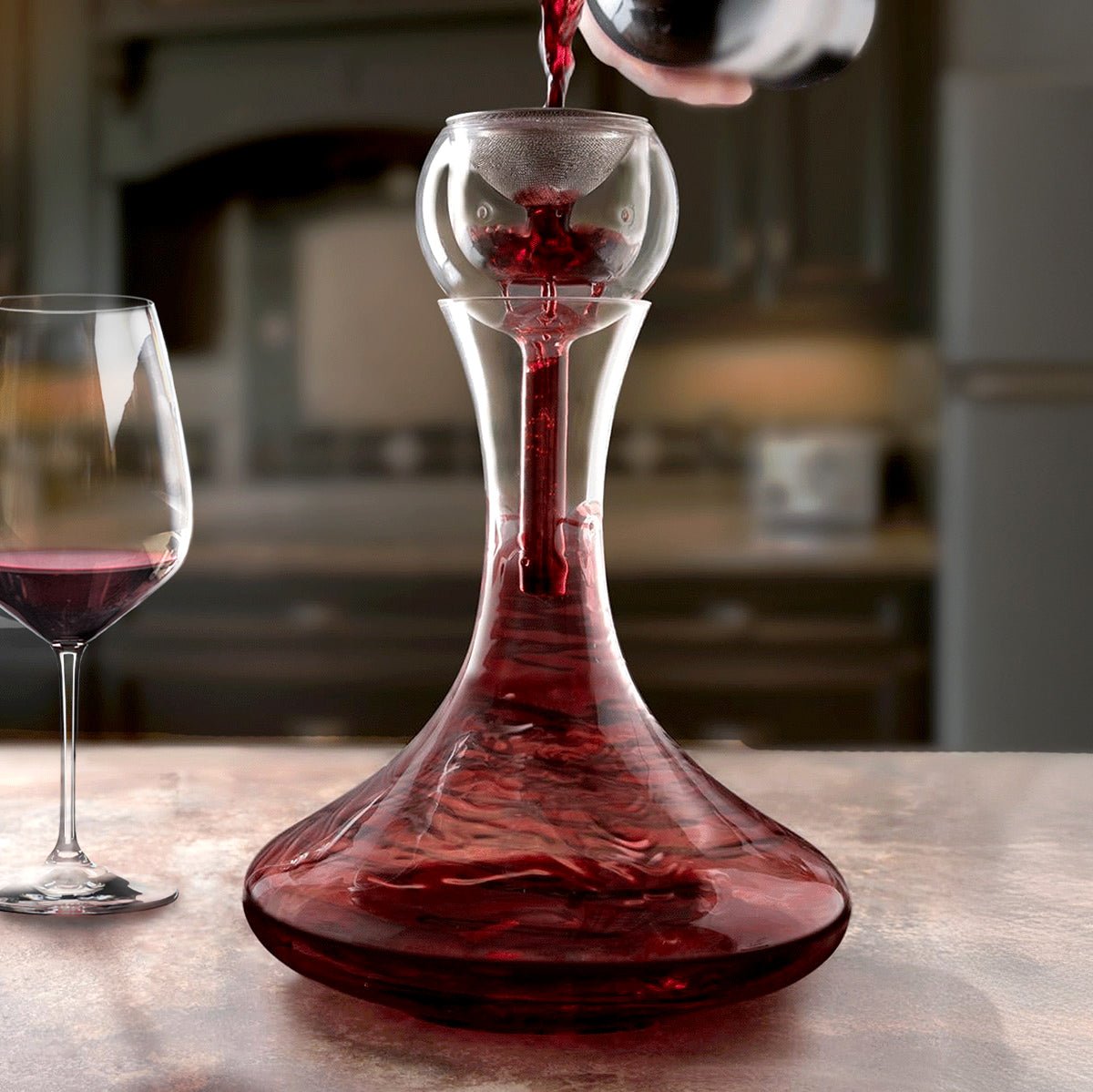 Final Touch WDA909 Pha-Zaire Clear Glass Aerator