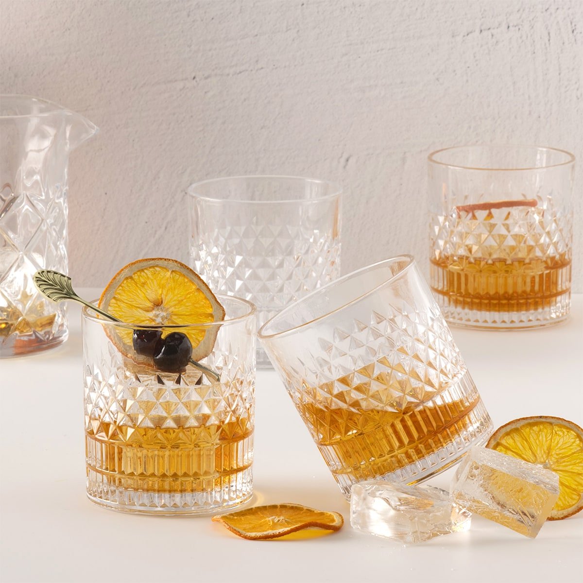 Truman Cocktail Glasses & Mixology Set