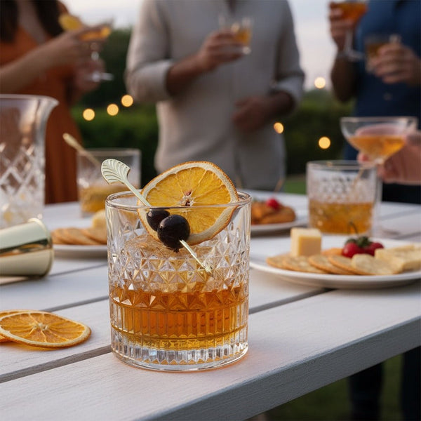 Truman Cocktail Glasses & Mixology Set