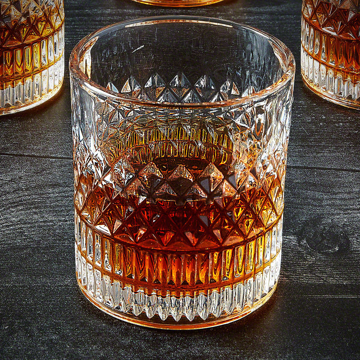 Truman Crystal Whiskey Glass Set Personalized