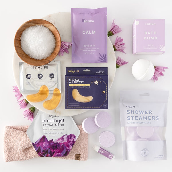Vienna Lavender Self - Care Spa Gift Basket