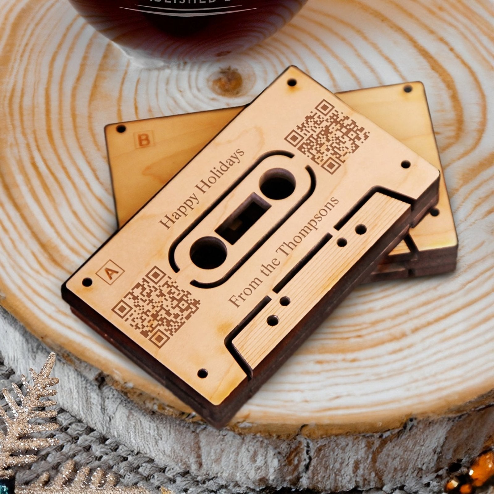 Vintage Mixtape - Custom Playlist Cassette with Your Song Code