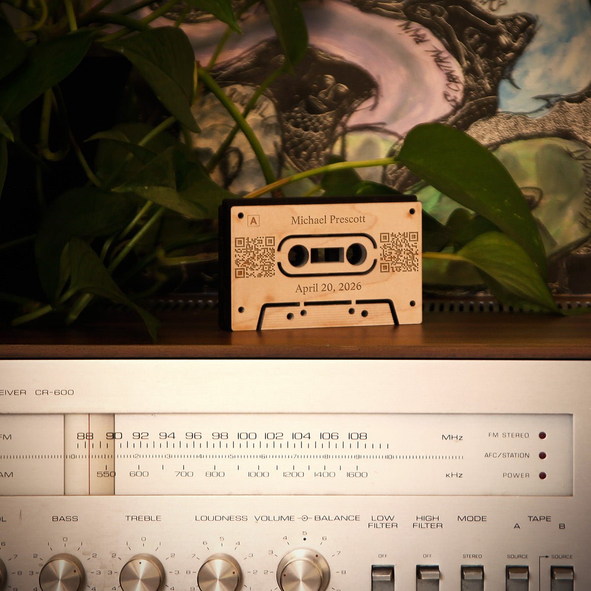 Vintage Personal Playlist Cassette Tape, Custom Mixtape