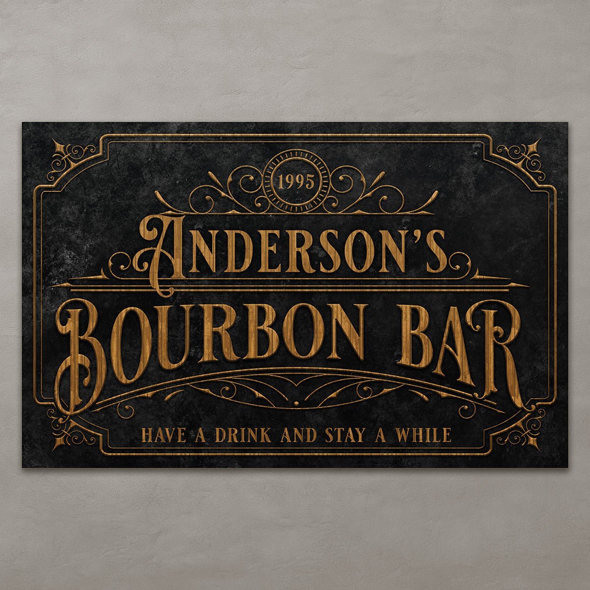 Vintage - Reserve Custom Bourbon Bar Sign
