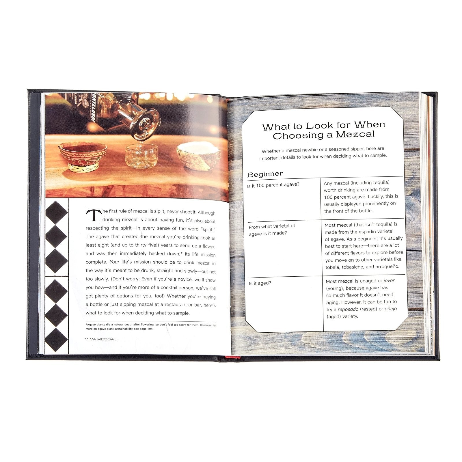 Viva Mezcal - Coffee Table Book, Leather Bound