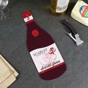 Wine Lover Glass Cutting Board